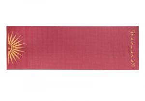 Розовый йога-коврик Sun Salutation из коллекции Leela