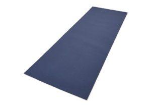 Синий йога-коврик двухсторонний толщиной 4 мм Reebok