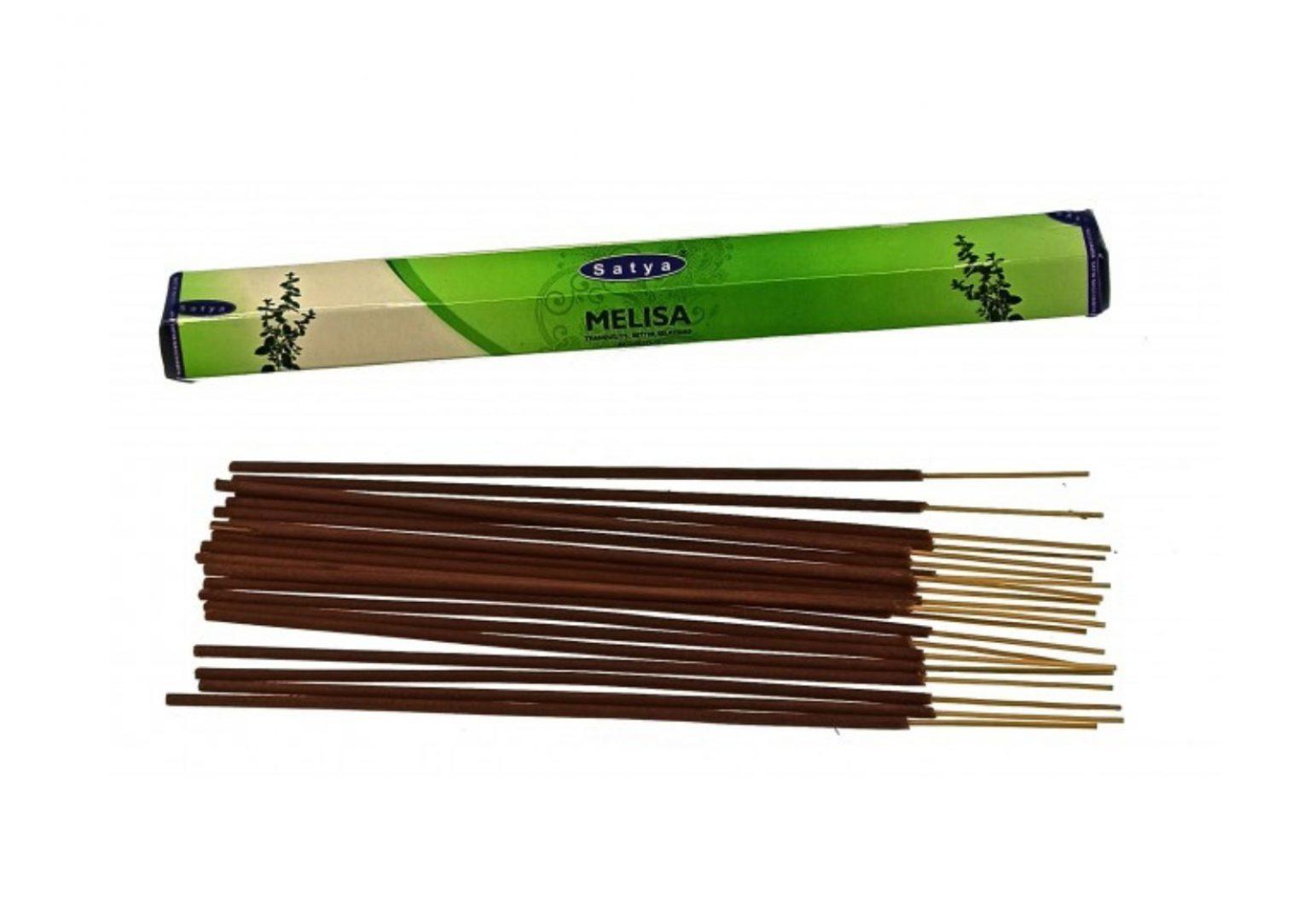 Индийские ароматические палочки Satya Melisa - Мелиса 10 г